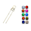 LED tipo chorro 3mm, varios colores disponibles