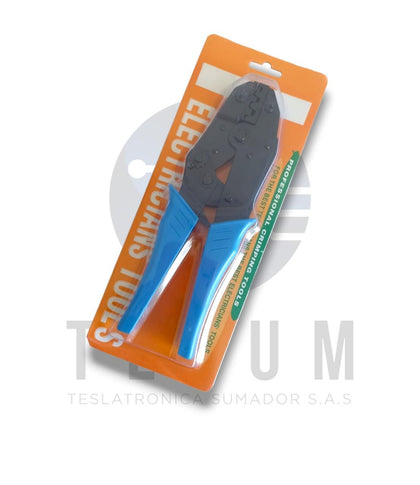 Crimpadora para terminales aislados tipo U-O