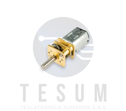 Motor DC 6v -600 RPM con motorreductor