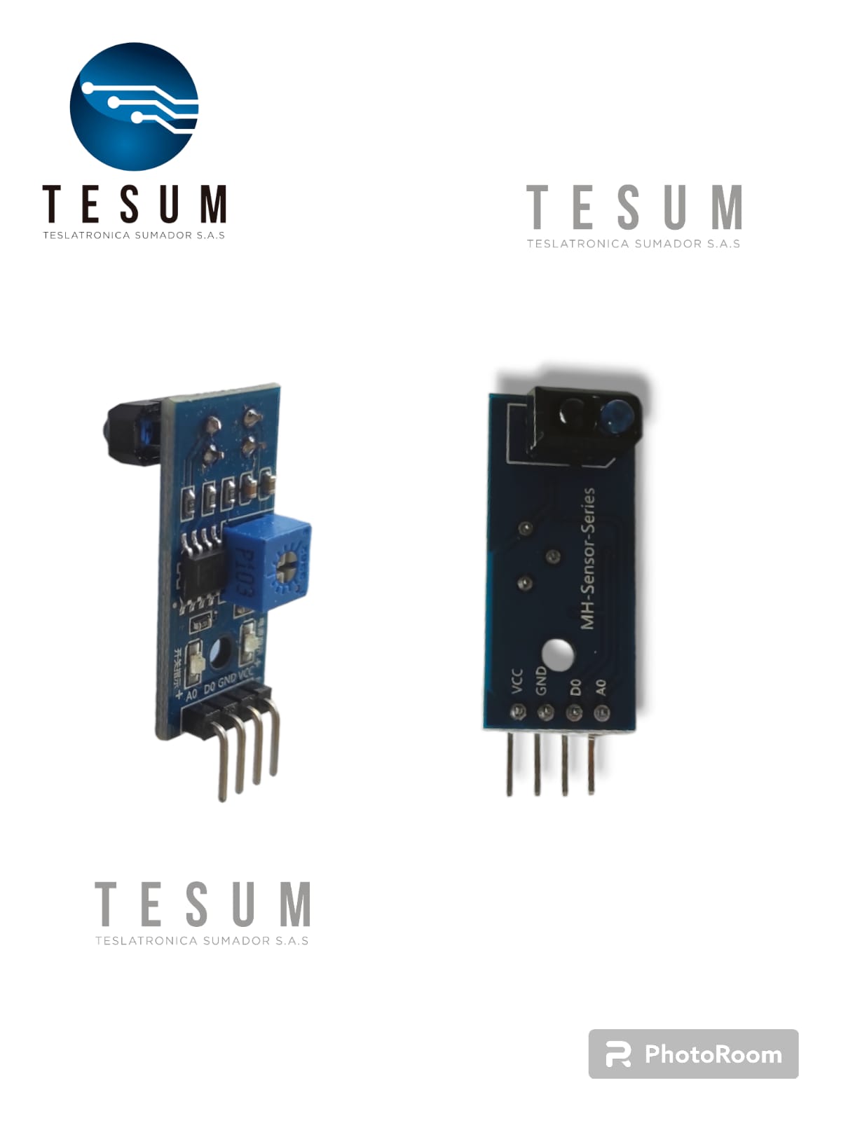 Modulo TCRT5000 Sensor Infrarrojo Seguidor de Linea