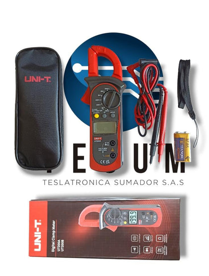Pinza Voltiamperimetrica Digital UT200A+