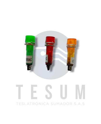 Indicador Piloto Plastico Neon 120VAC