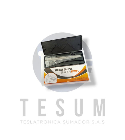 Calibrador Vernier Pie de Rey Metalico 6" - 150mm