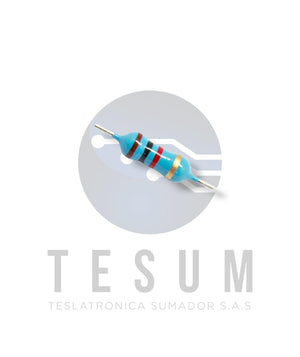 Resistencias de 1/2W 5%