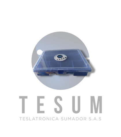 Caja Repuestera de 7 compartimentos