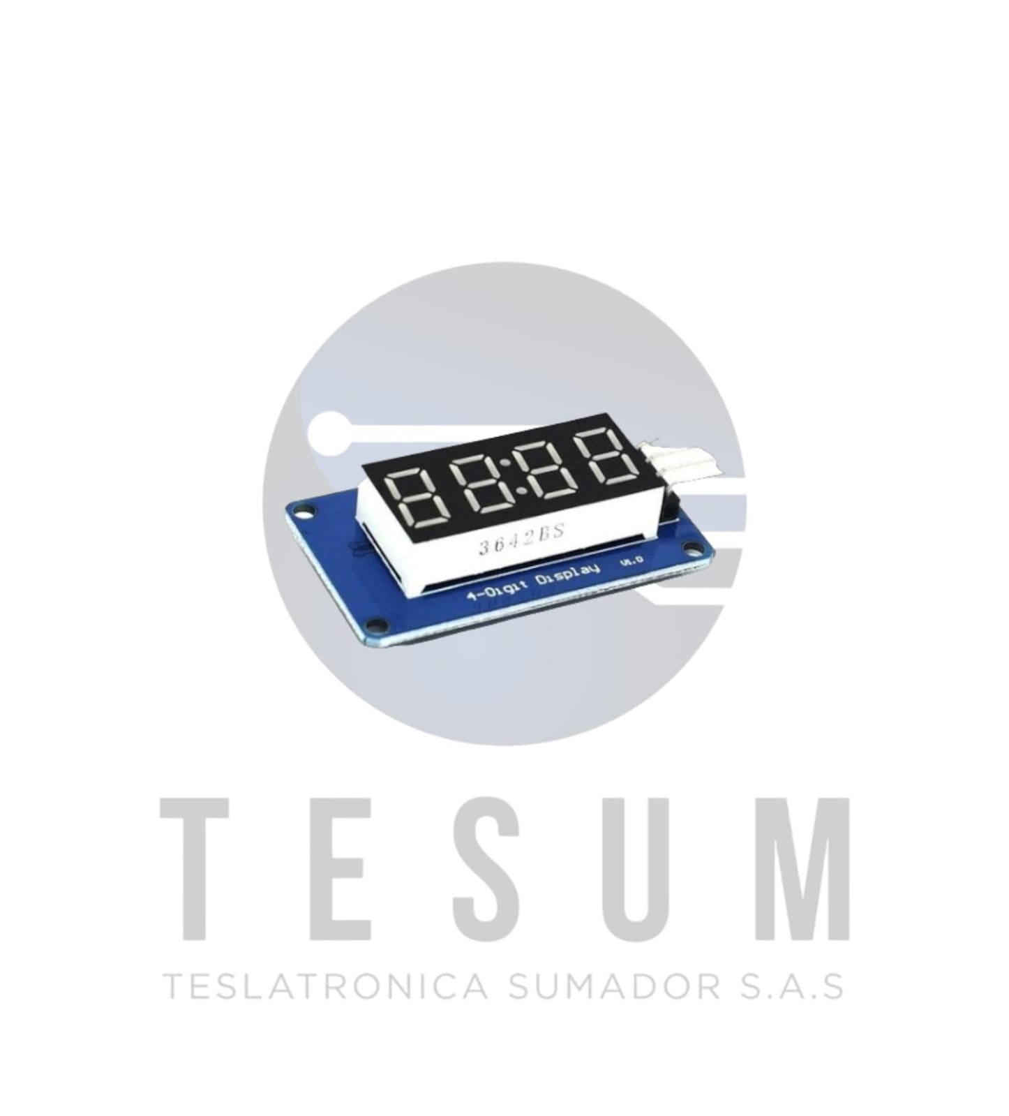 Tm1637 Reloj Con Alarma Arduino Pantalla Oled Reloj Lcd Arduino