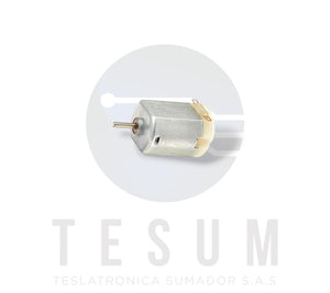 Motor DC 3-6 V Tipo 130 con  Hélice para Proyectos