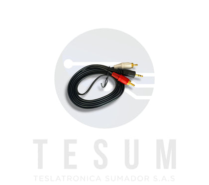 Cable Audio 2x1 Estéreo 1.5m