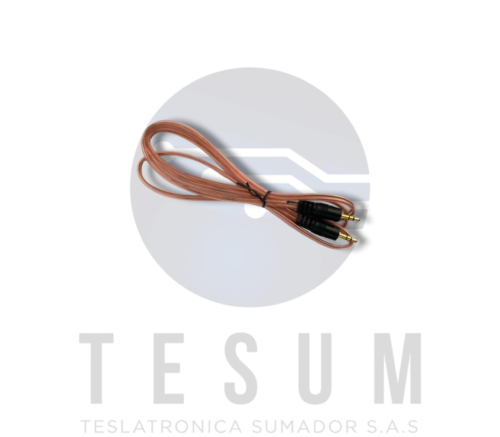 CABLE 1x1 estereo oxigenada 1mt yapo jvox1x11m