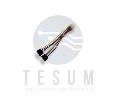 Cable Sata Poder En Y 2 Conectores