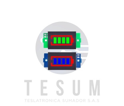 Modulo Indicador  De Batería Litio Ajustable