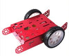 Kit de chasis de coche robot inteligente 2WD Rojo