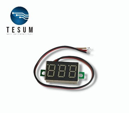 Mini Voltimetro 0V ~ 100V DC 3 Digitos 0.36