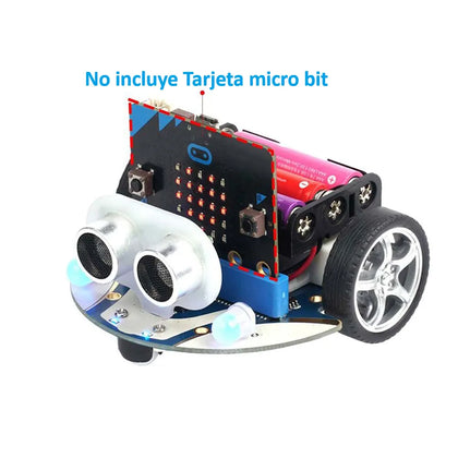 Kit de robot inteligente Cutebot para microbit.