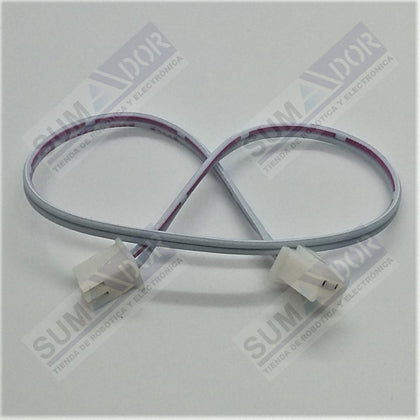 Cable con conector JST XH2.54 hembra en ambos extremos