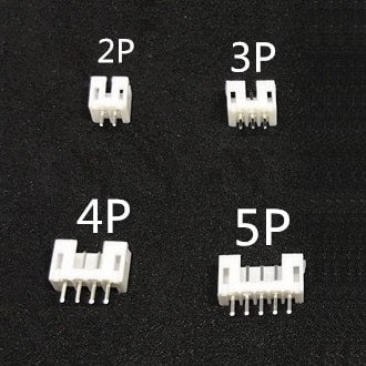Conector JST PH2.0 macho (recto)