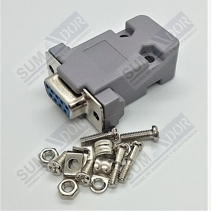 Conector DB15 con carcaza para armar