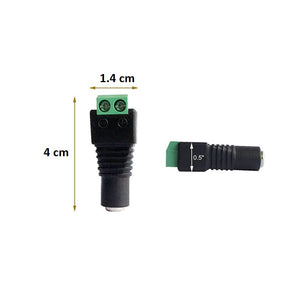Conector JACK hembra con bornera
