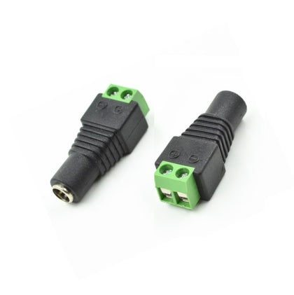 Conector JACK hembra con bornera