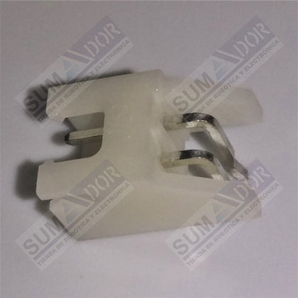 Conector macho XH2.54 en ángulo