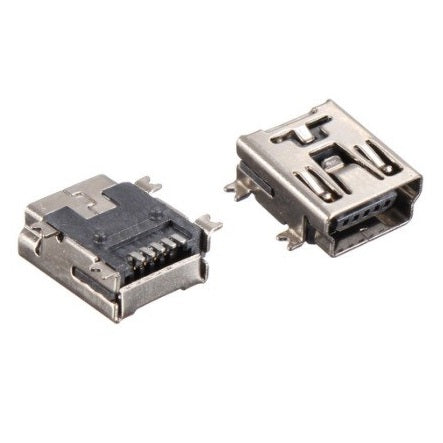 Conector mini USB hembra tipo B - SMD
