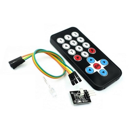 Control remoto con receptor infrarrojo HX1838