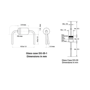 Diodo de germanio 1N34A