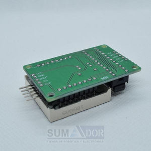 Módulo matriz de LED color rojo 8x8 MAX7219