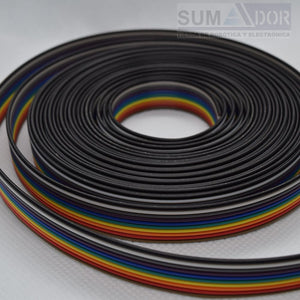 Cable plano de 14 hilos tipo DuPont (metro)