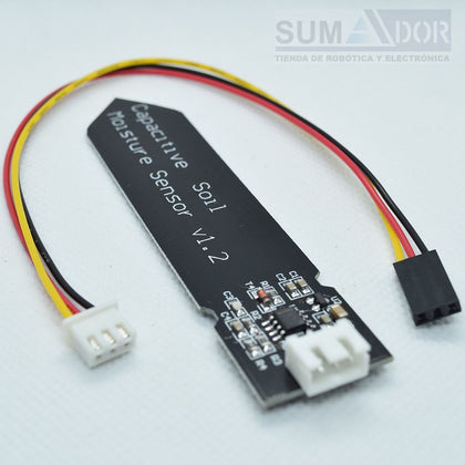 Sensor de humedad de suelo capacitivo