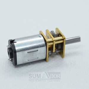 Motor DC 12v 1500 RPM con motorreductor