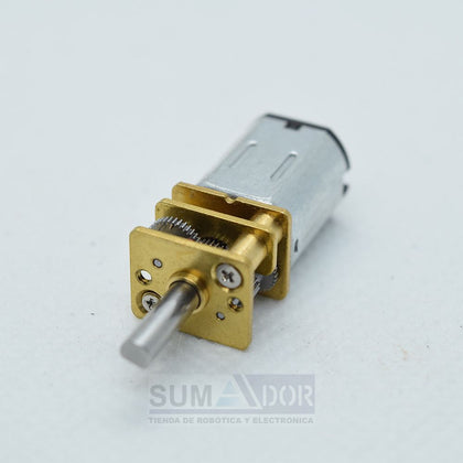 Motor DC 12v 1500 RPM con motorreductor