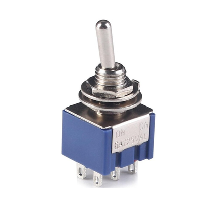 Interruptor tipo codillo de 2 posiciones 6P
