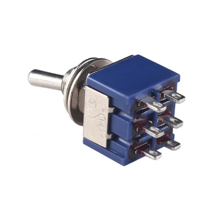 Interruptor tipo codillo de 2 posiciones 6P