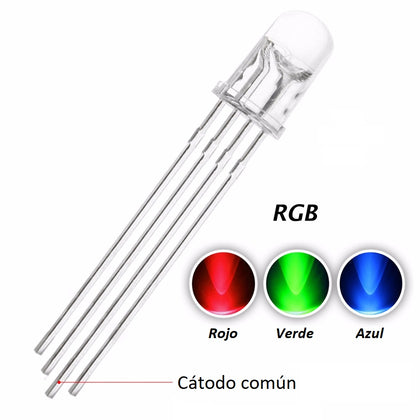 LED RGB tricolor 5mm