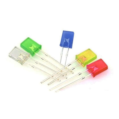 LED cuadrado difuso 2x5x7mm