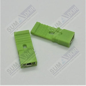 Mini jumper 2.54mm con agarre