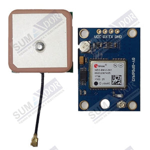 Módulo GPS UBLOX NEO-M8N con antena