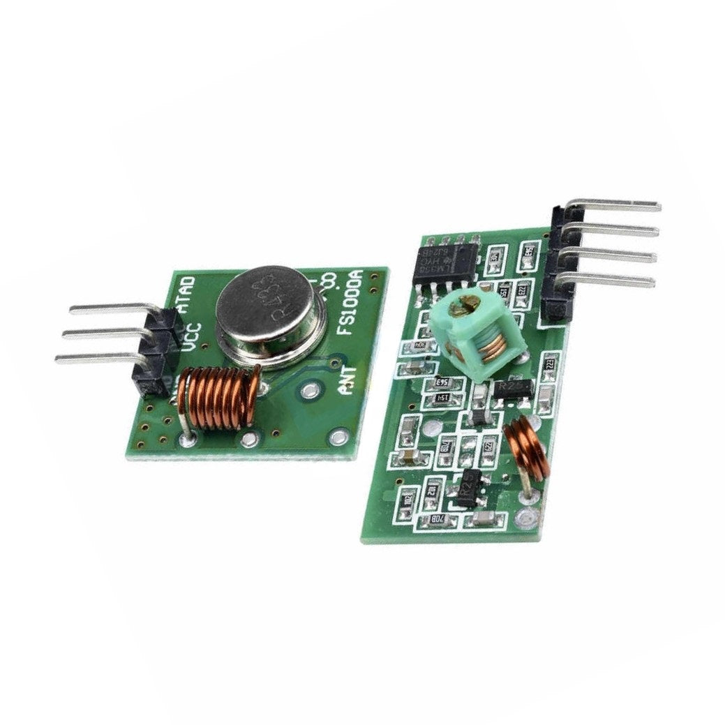 Kit de Interruptor Inalámbrico RF con Mini receptor 433MHz IP66.  Impermeable y de gran alcance.