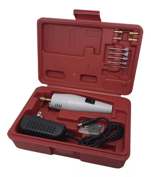 Motortool con juego de brocas y fresas