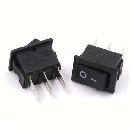 Suiche tipo balancín de 3 pines SPDT 10x15