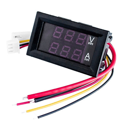 Voltímetro-Amperímetro Digital DC 100V - 10A