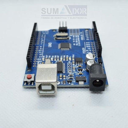 Arduino UNO CH340 sin cable USB